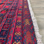 202 x 156 cm | Afghan Fine Mushwani Rug (Belgian Wool)