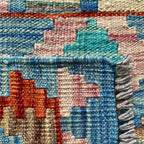 57 x 54 cm | Afghan Kilim Door Mat