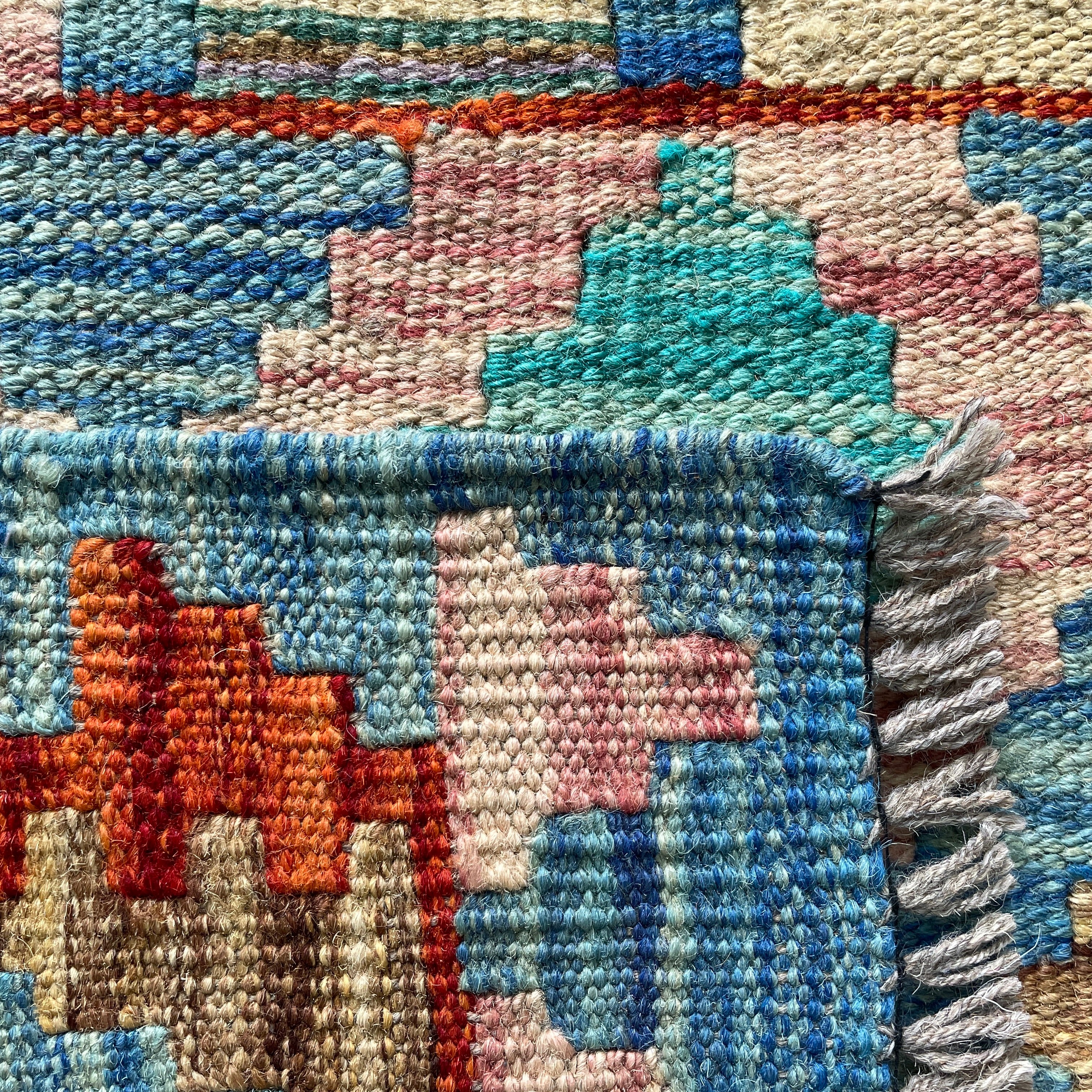 57 x 54 cm | Afghan Kilim Door Mat