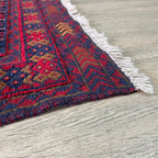 202 x 156 cm | Afghan Fine Mushwani Rug (Belgian Wool)