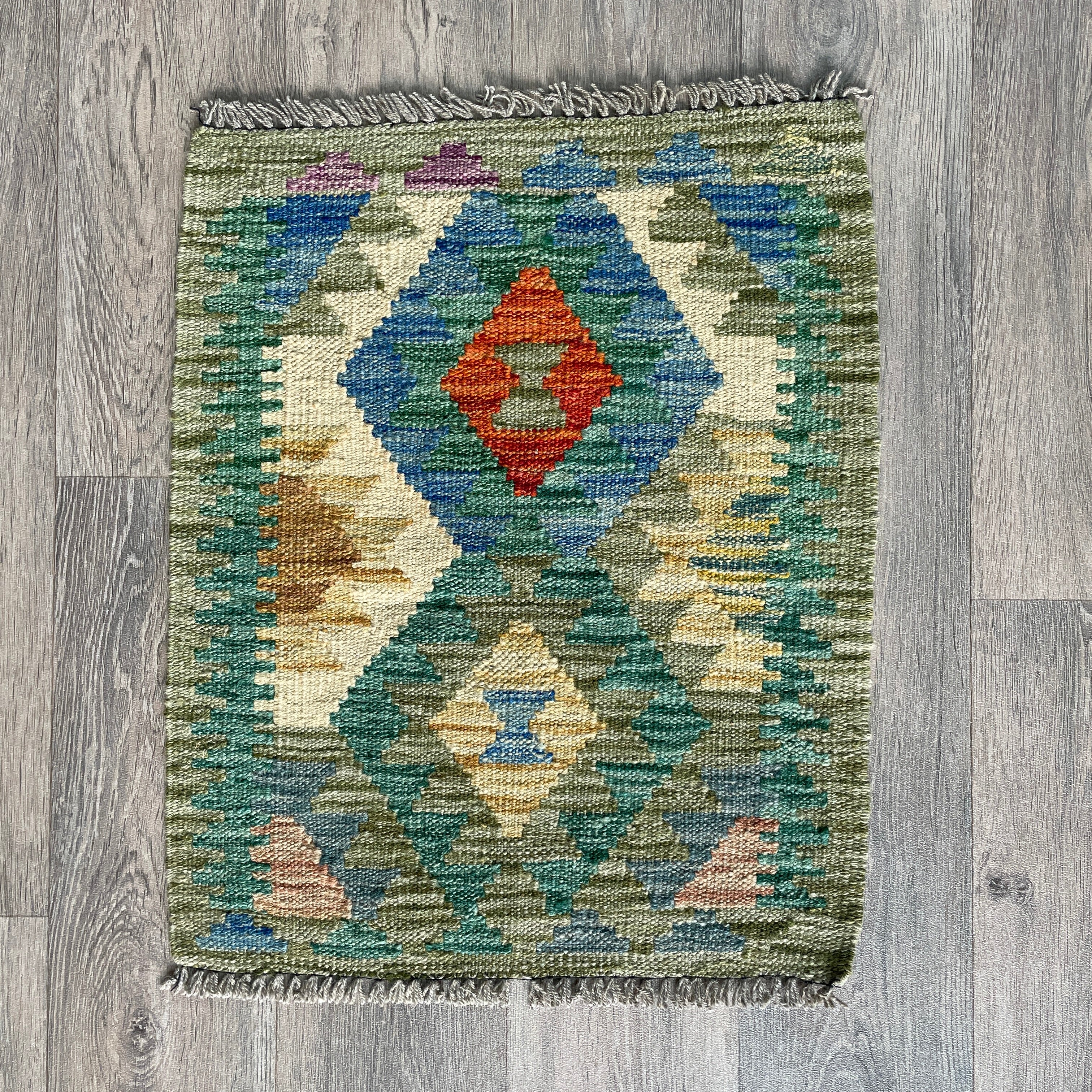 76 x 51 cm | Afghan Kilim Door Mat