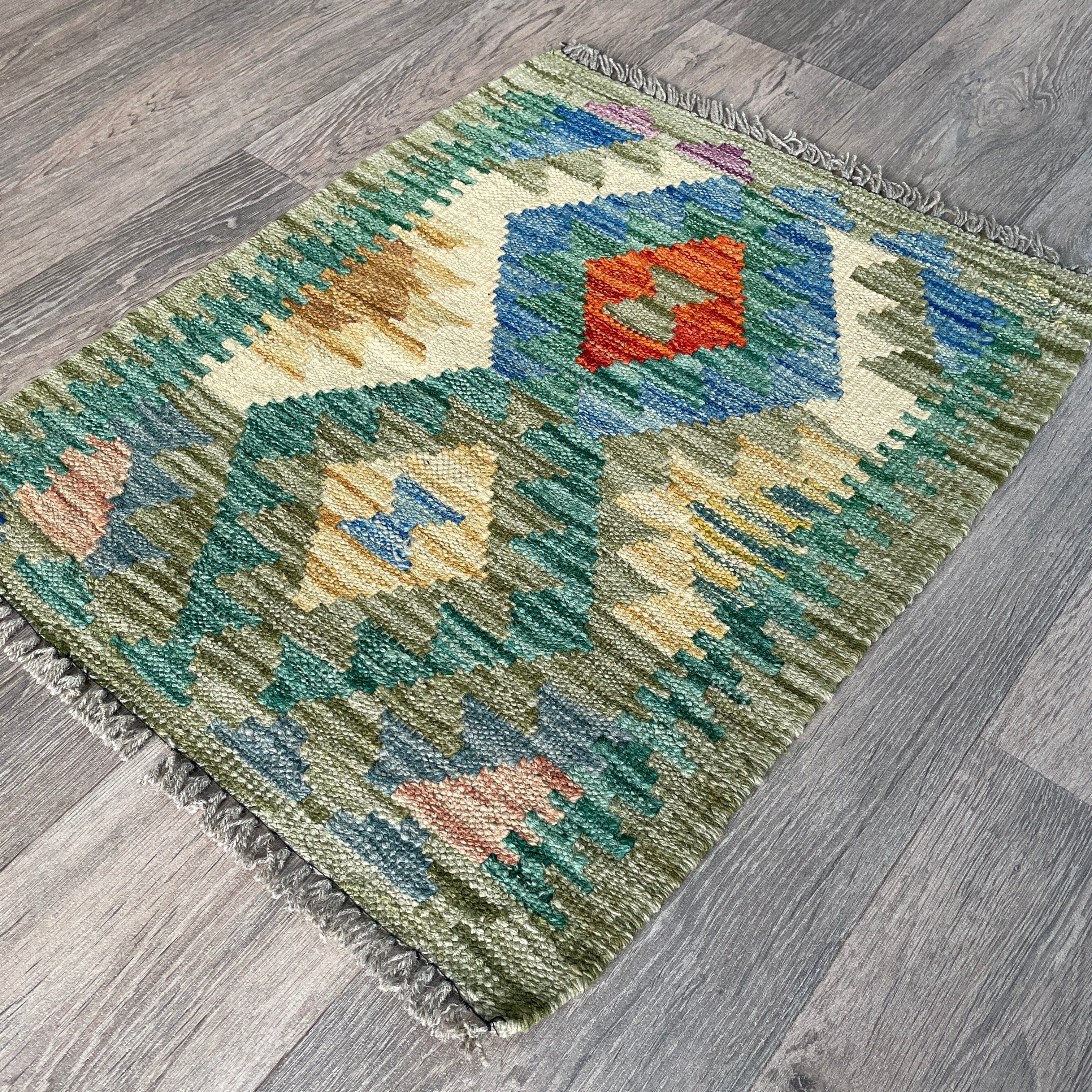 76 x 51 cm | Afghan Kilim Door Mat