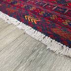 202 x 156 cm | Afghan Fine Mushwani Rug (Belgian Wool)