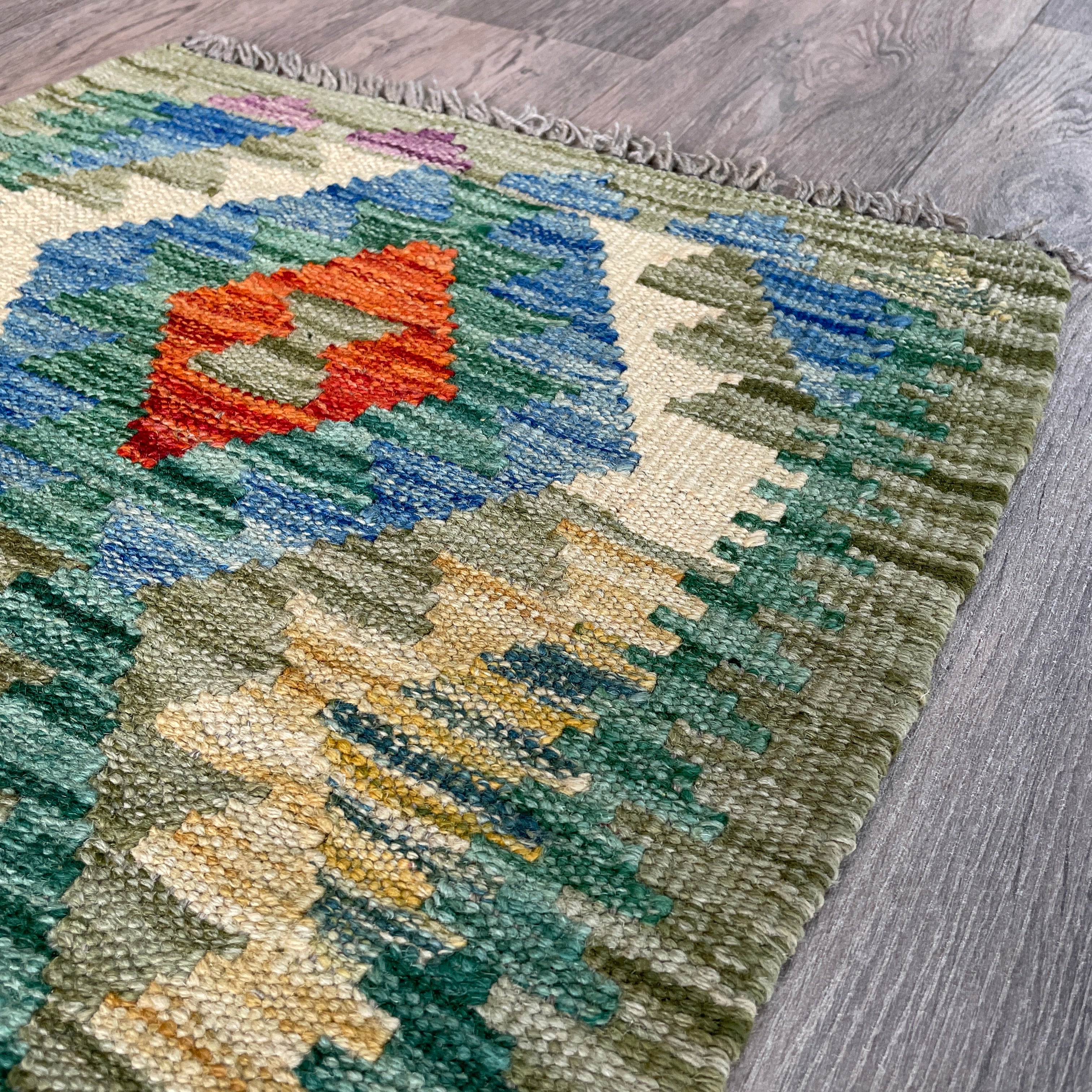 76 x 51 cm | Afghan Kilim Door Mat
