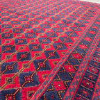 202 x 156 cm | Afghan Fine Mushwani Rug (Belgian Wool)