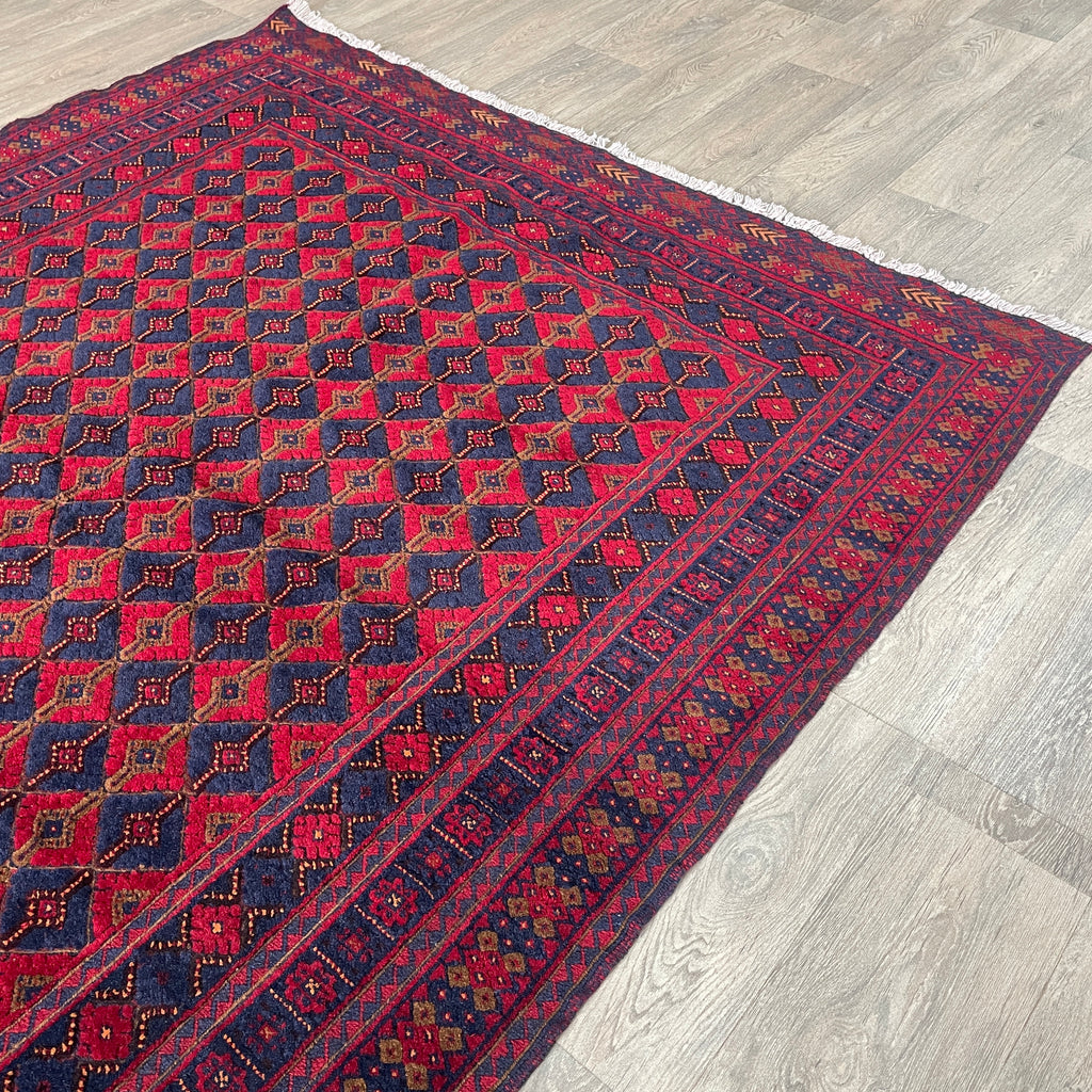 202 x 156 cm | Afghan Fine Mushwani Rug