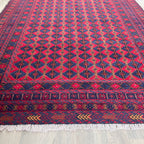 202 x 156 cm | Afghan Fine Mushwani Rug (Belgian Wool)
