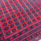 202 x 156 cm | Afghan Fine Mushwani Rug (Belgian Wool)