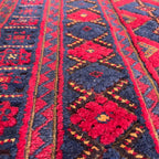 202 x 156 cm | Afghan Fine Mushwani Rug (Belgian Wool)