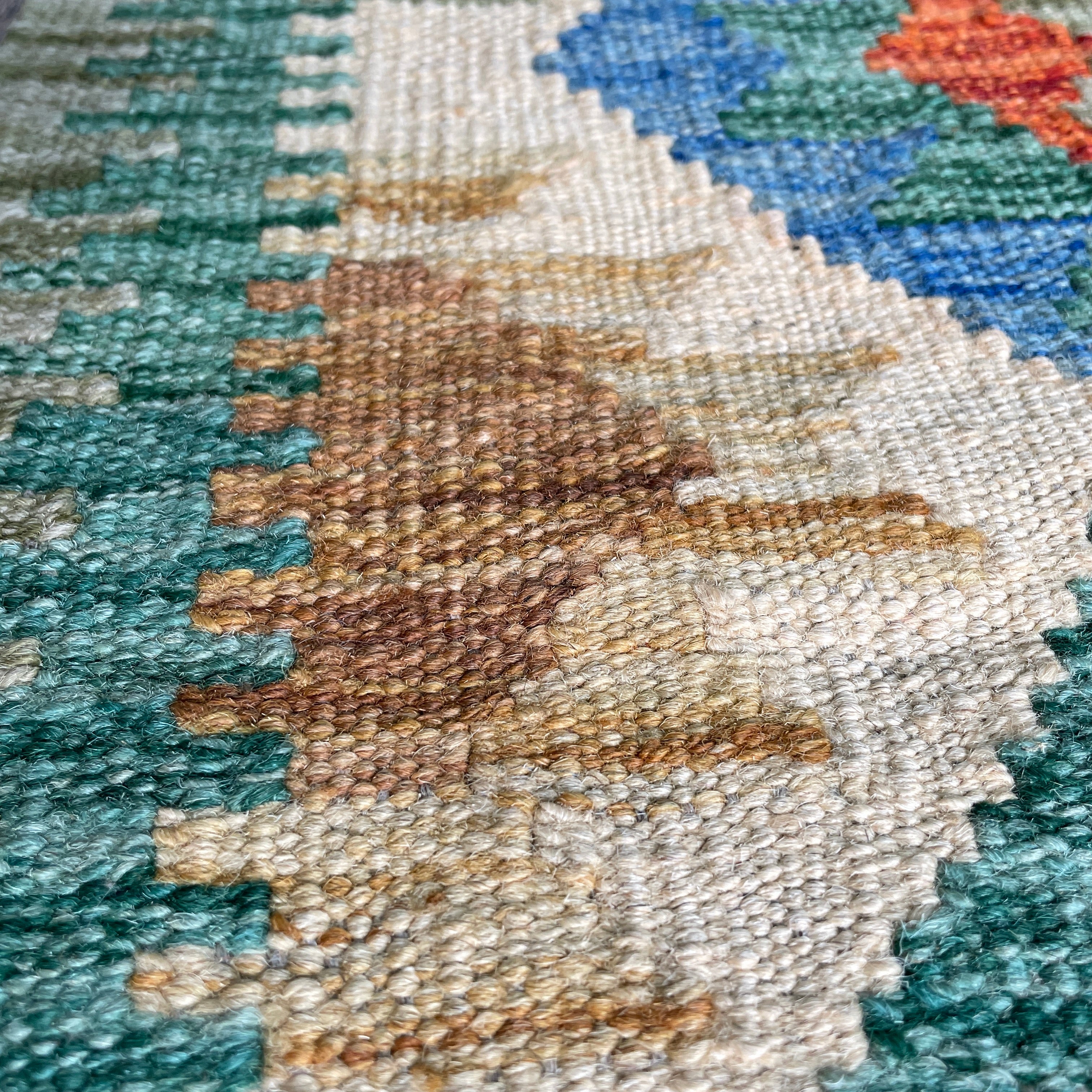 76 x 51 cm | Afghan Kilim Door Mat