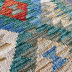 76 x 51 cm | Afghan Kilim Door Mat