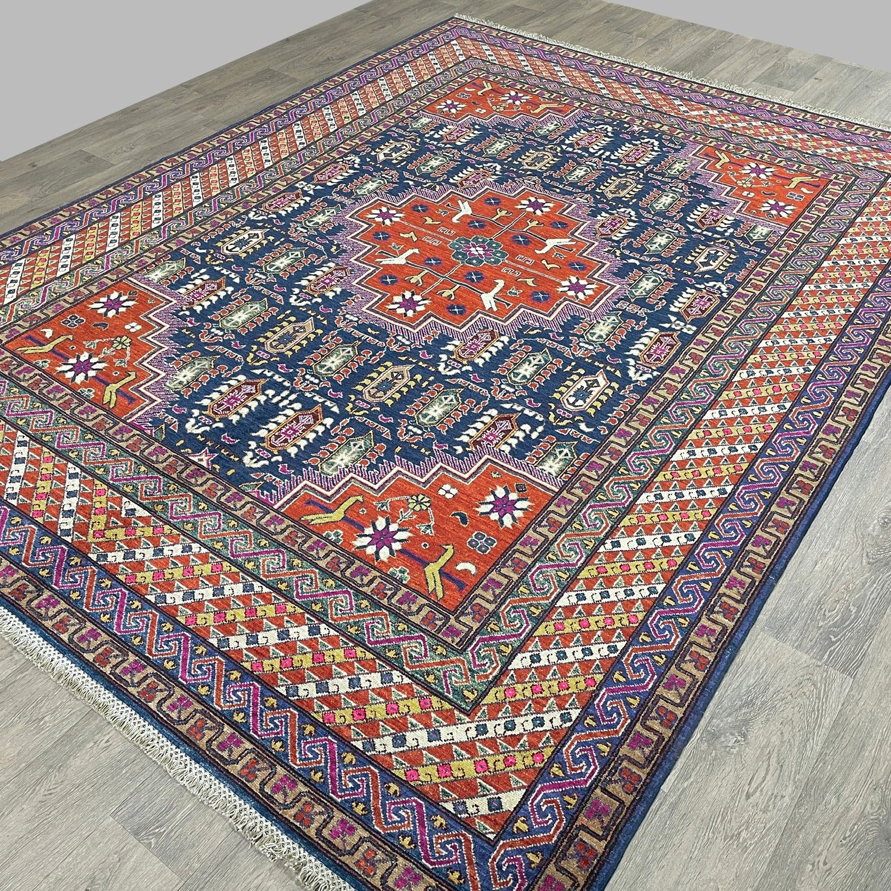 307 x 223 cm | Afghan Heriz Rug