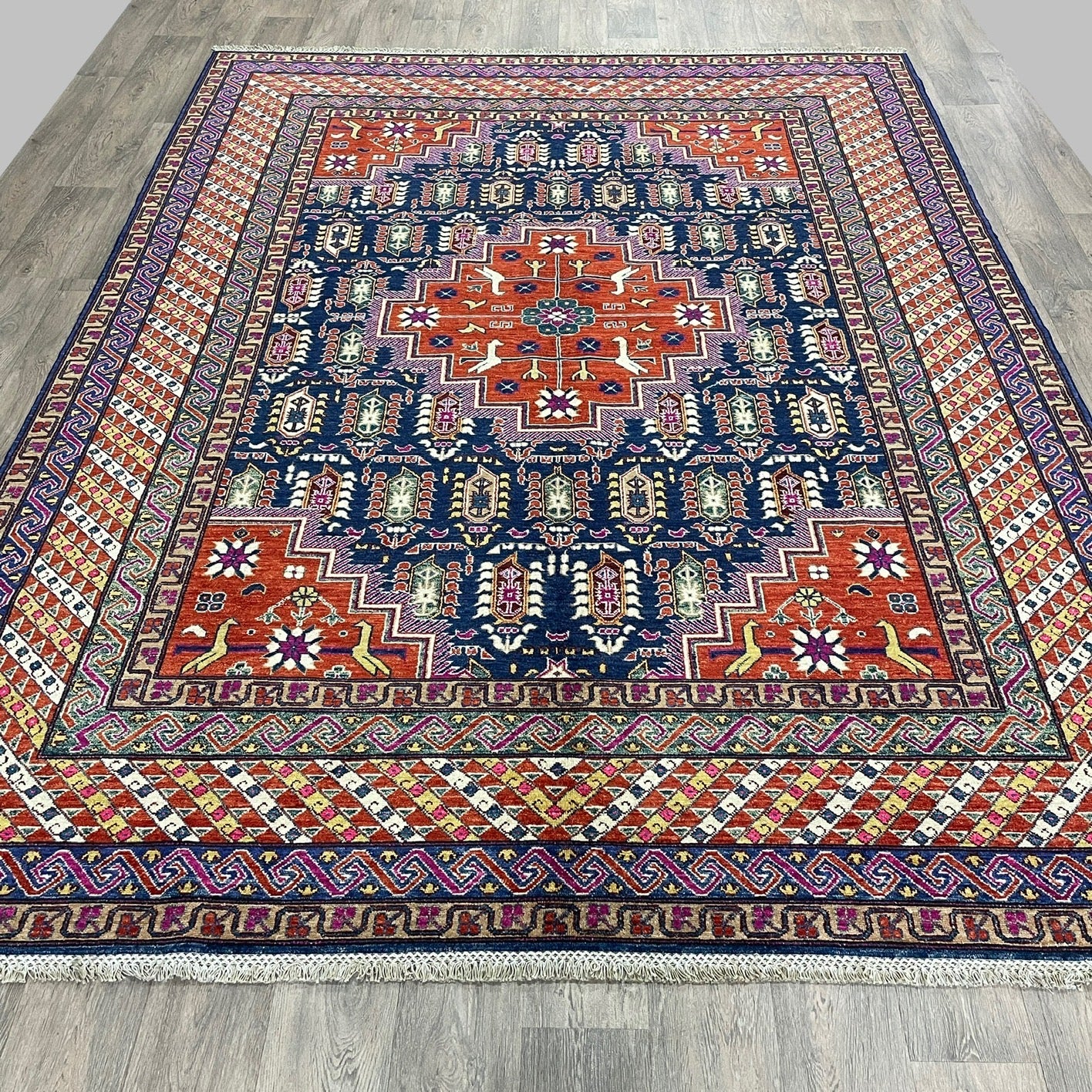 307 x 223 cm | Afghan Heriz Rug