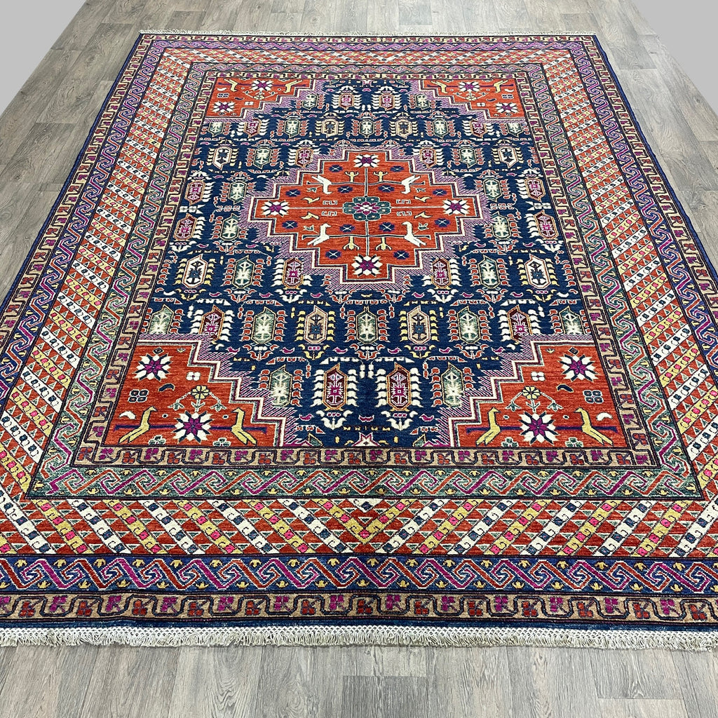 307 x 223 cm | Afghan Heriz Rug