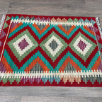 82 x 60 cm | Afghan Kilim Door Mat