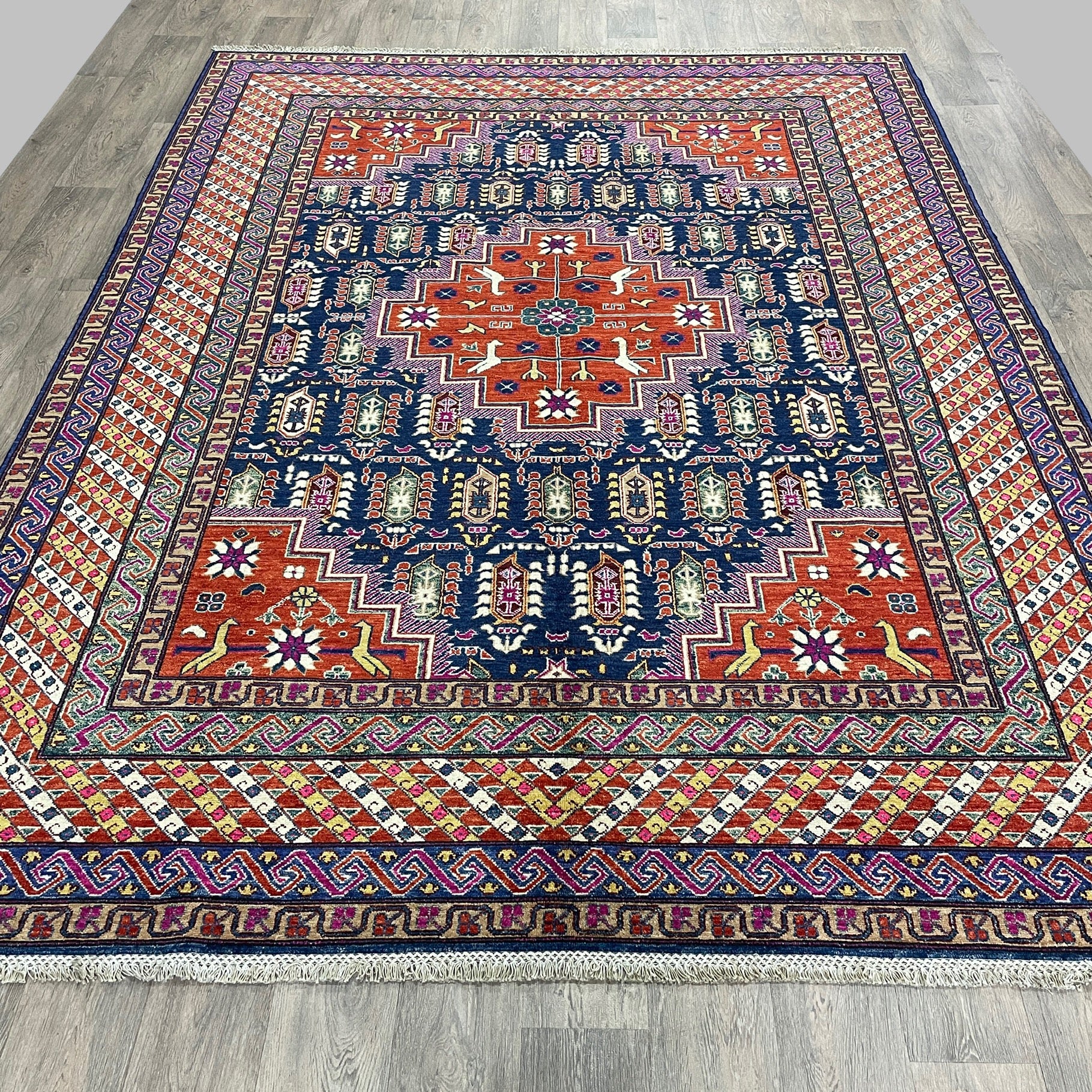 307 x 223 cm | Afghan Heriz Rug