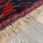 Vintage Afghan Baluch Rug c. 1980
