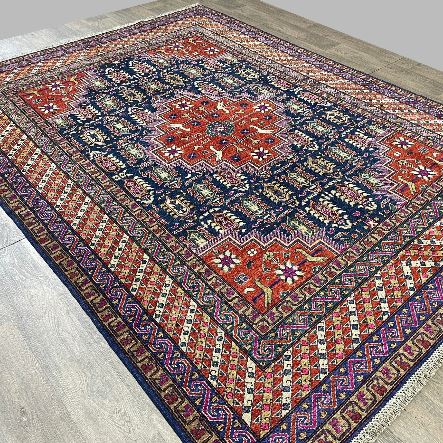 307 x 223 cm | Afghan Heriz Rug