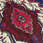 Vintage Afghan Baluch Rug c. 1980