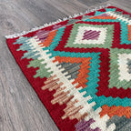 82 x 60 cm | Afghan Kilim Door Mat