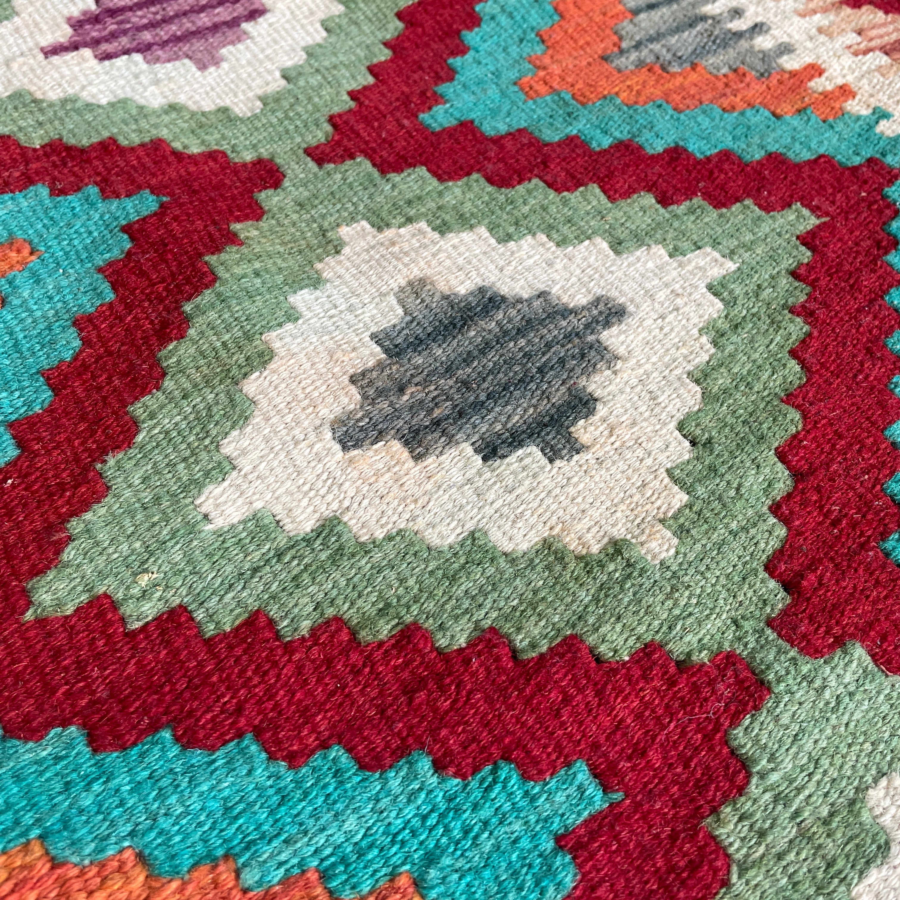 82 x 60 cm | Afghan Kilim Door Mat