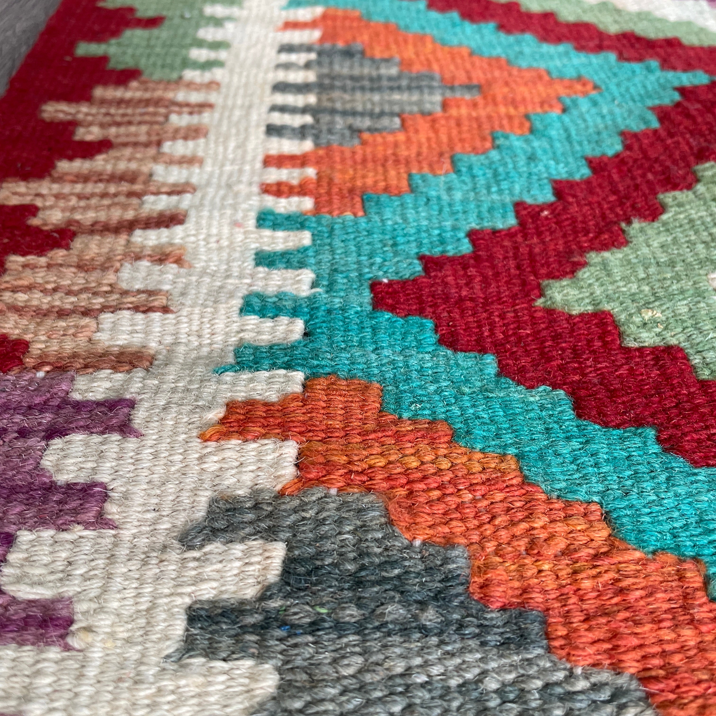 82 x 60 cm | Afghan Kilim Door Mat
