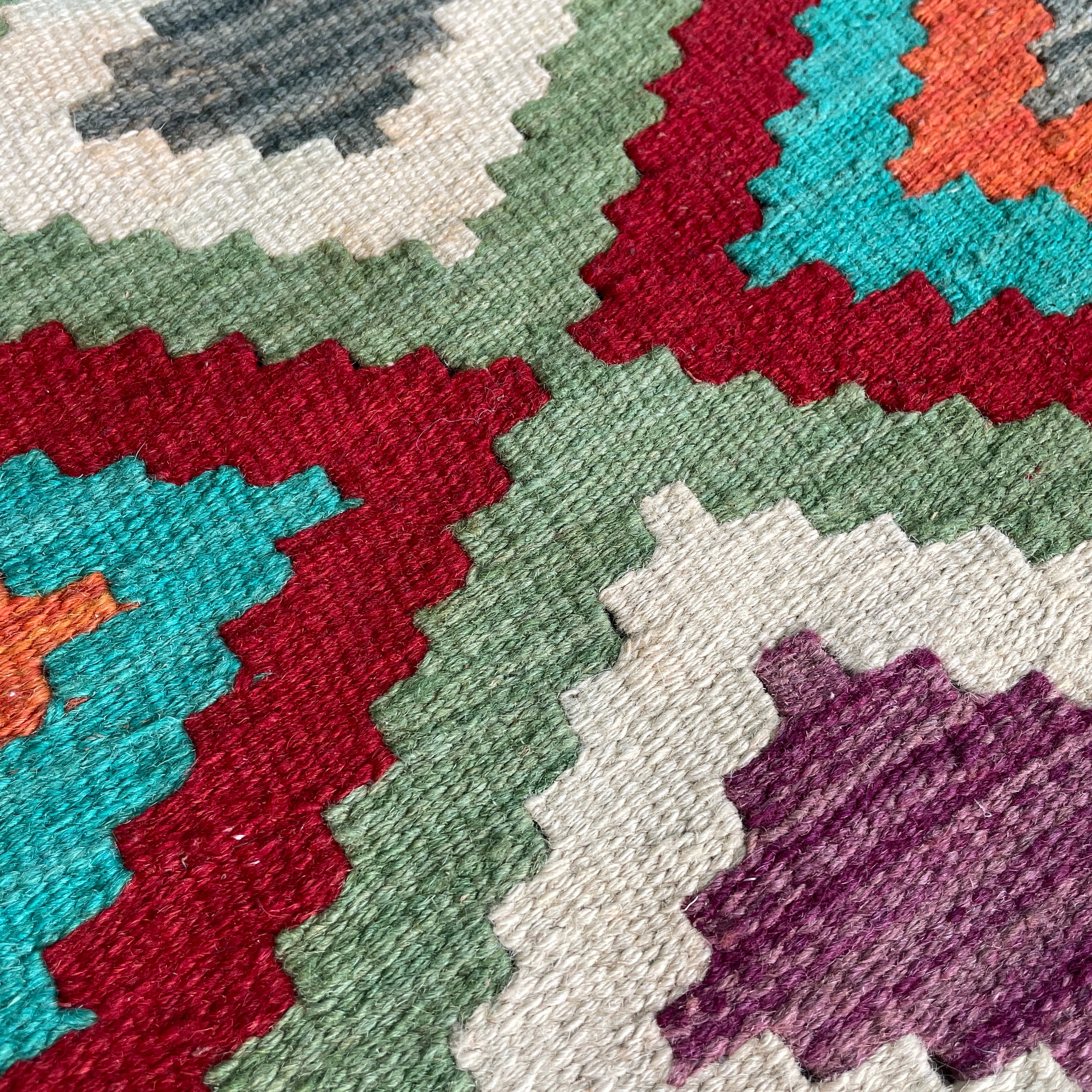 82 x 60 cm | Afghan Kilim Door Mat
