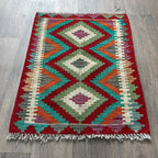 82 x 60 cm | Afghan Kilim Door Mat