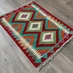 82 x 60 cm | Afghan Kilim Door Mat