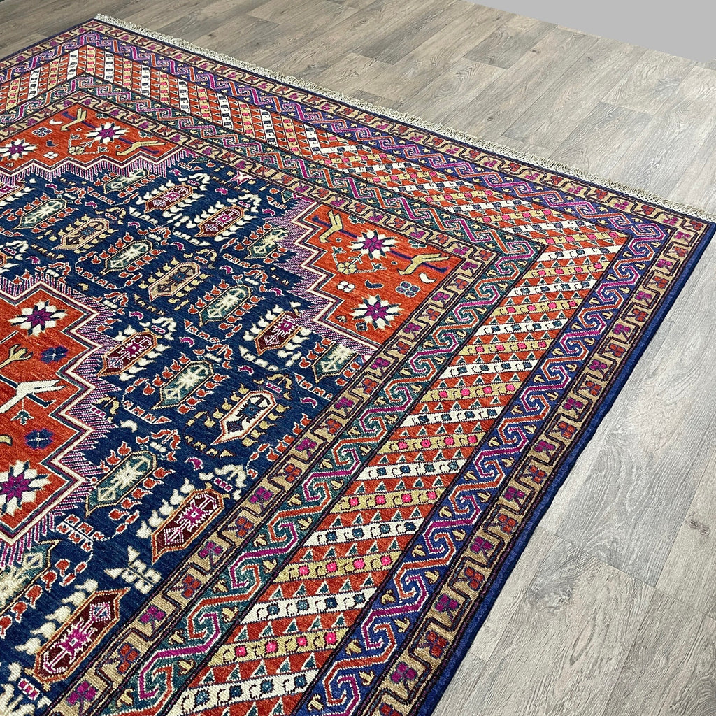 307 x 223 cm | Afghan Heriz Rug