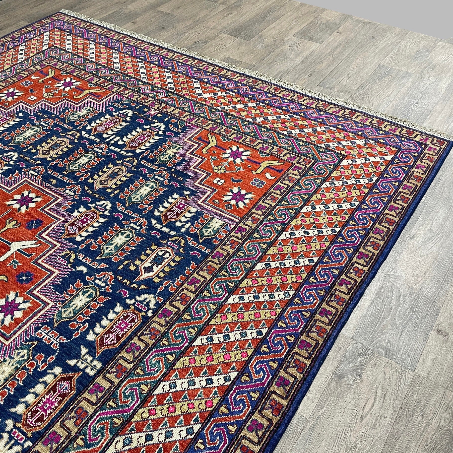 307 x 223 cm | Afghan Heriz Rug