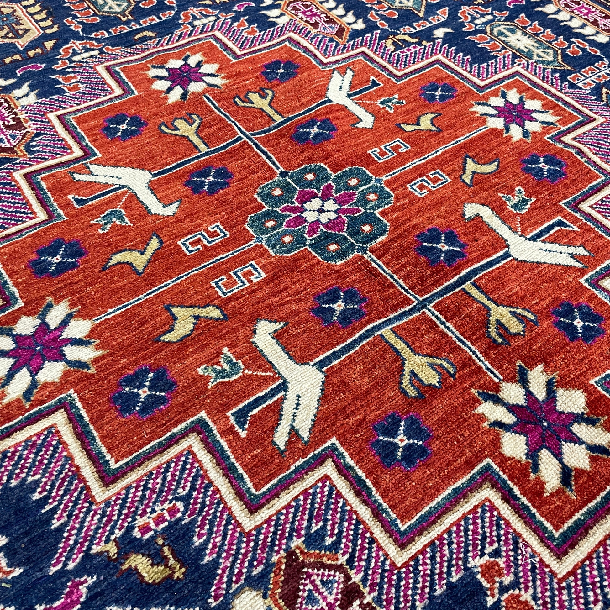 307 x 223 cm | Afghan Heriz Rug