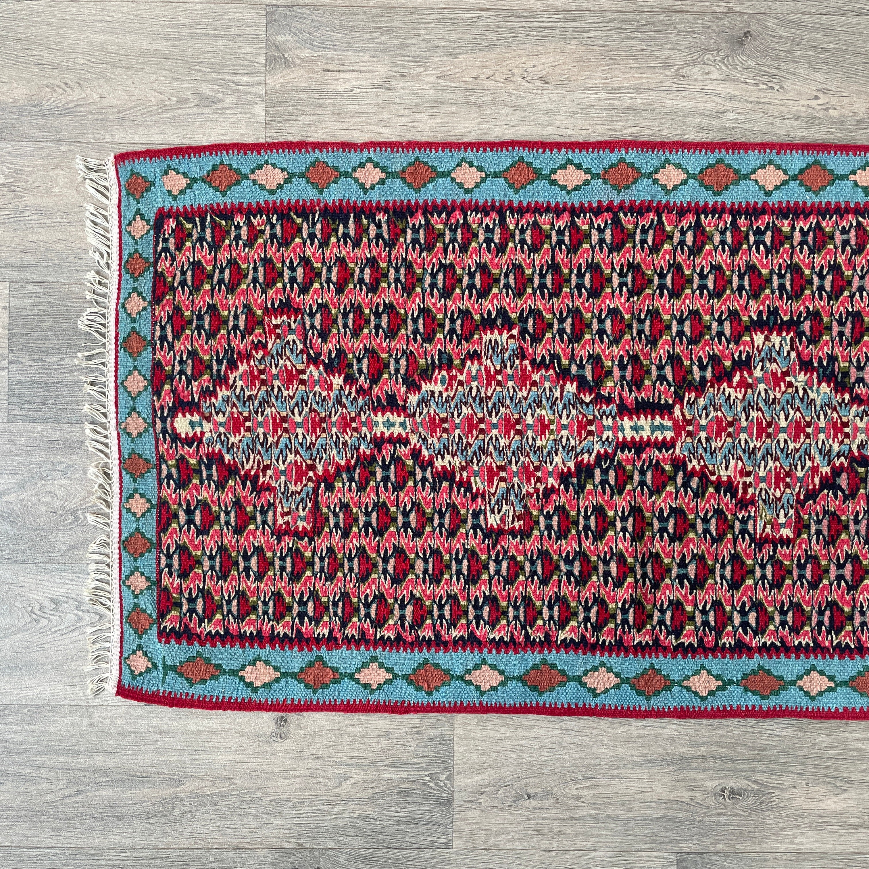 Persian Senneh Kilim Runner