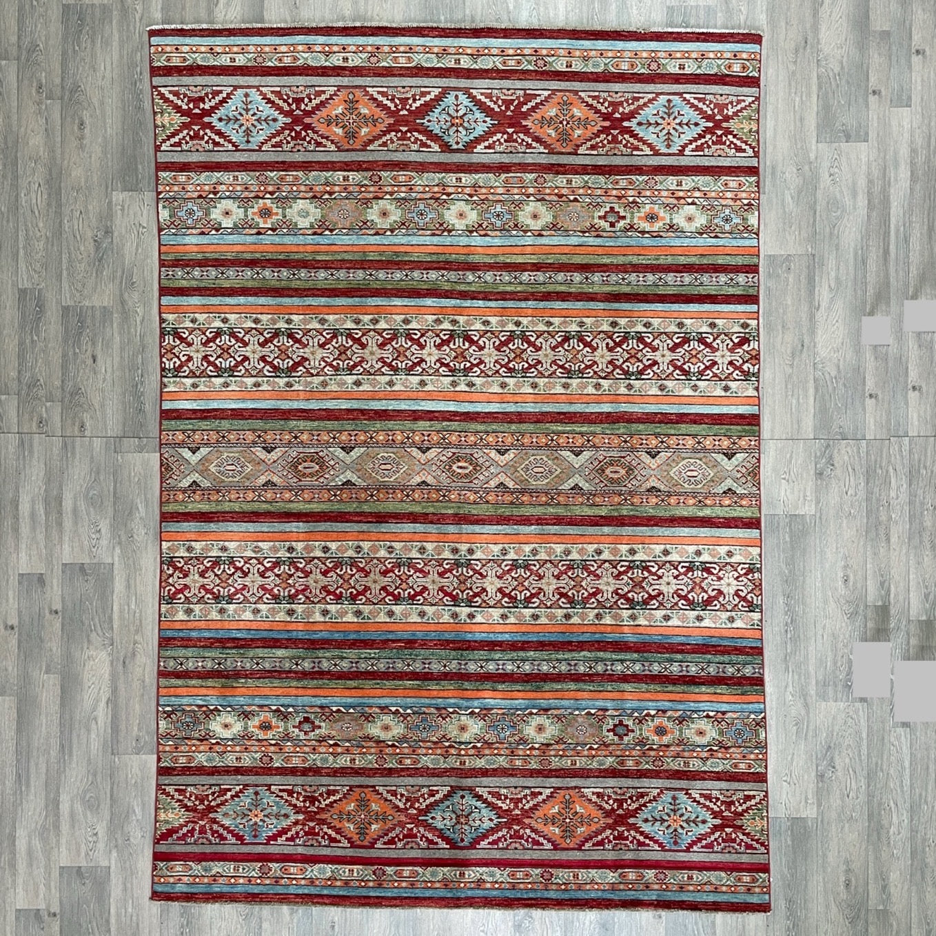 294 x 200 cm | Afghan Khorjin Rug