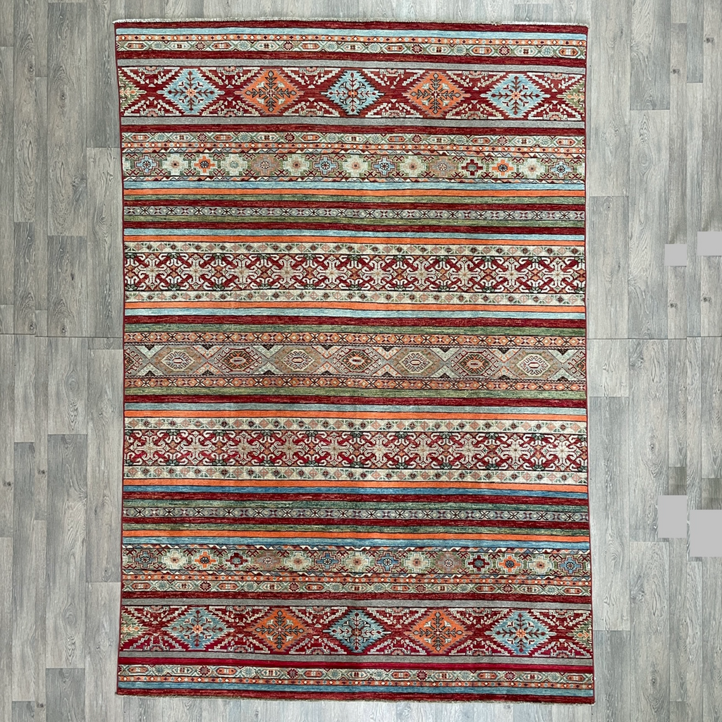 294 x 200 cm | Afghan Khorjin Rug
