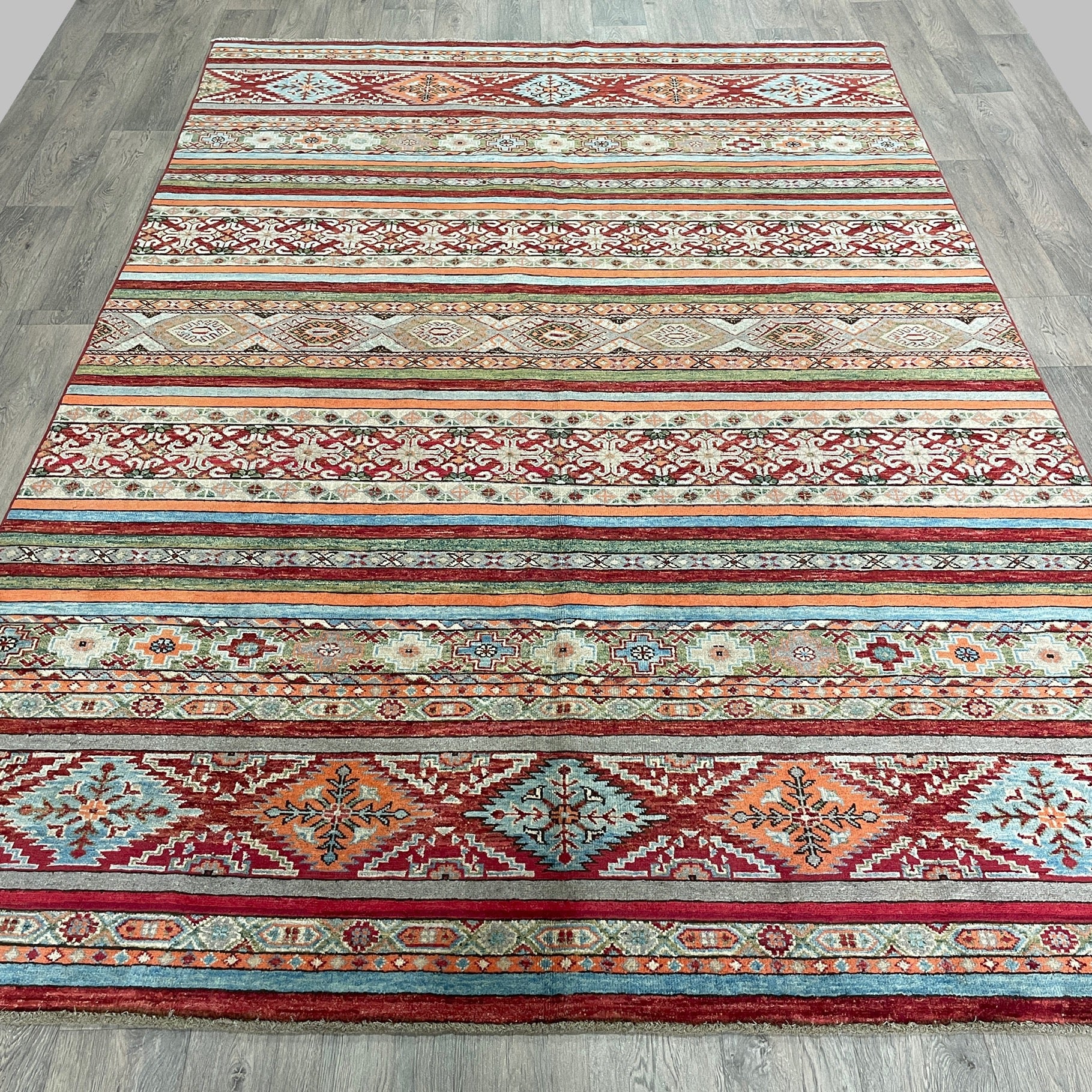 294 x 200 cm | Afghan Khorjin Rug