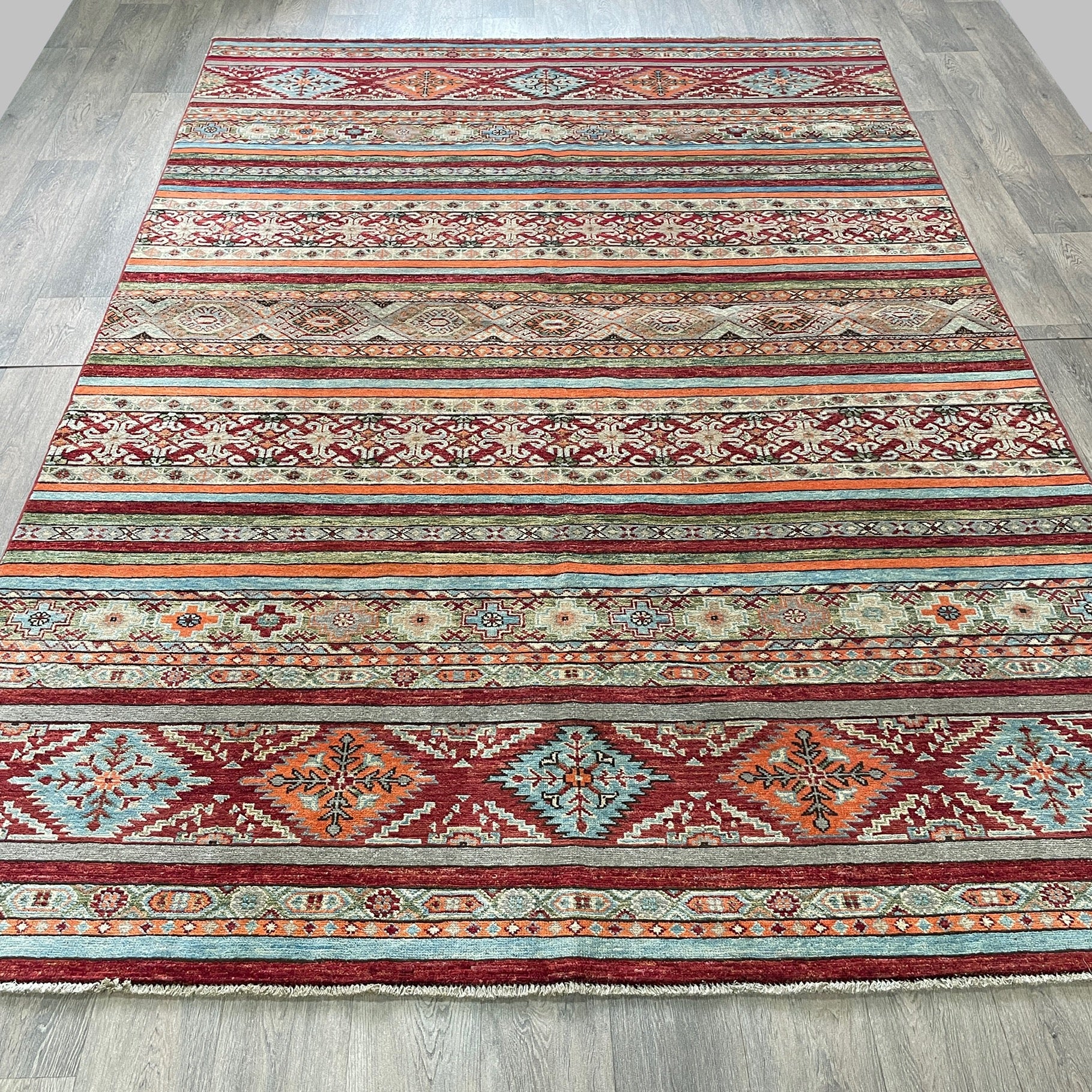 294 x 200 cm | Afghan Khorjin Rug