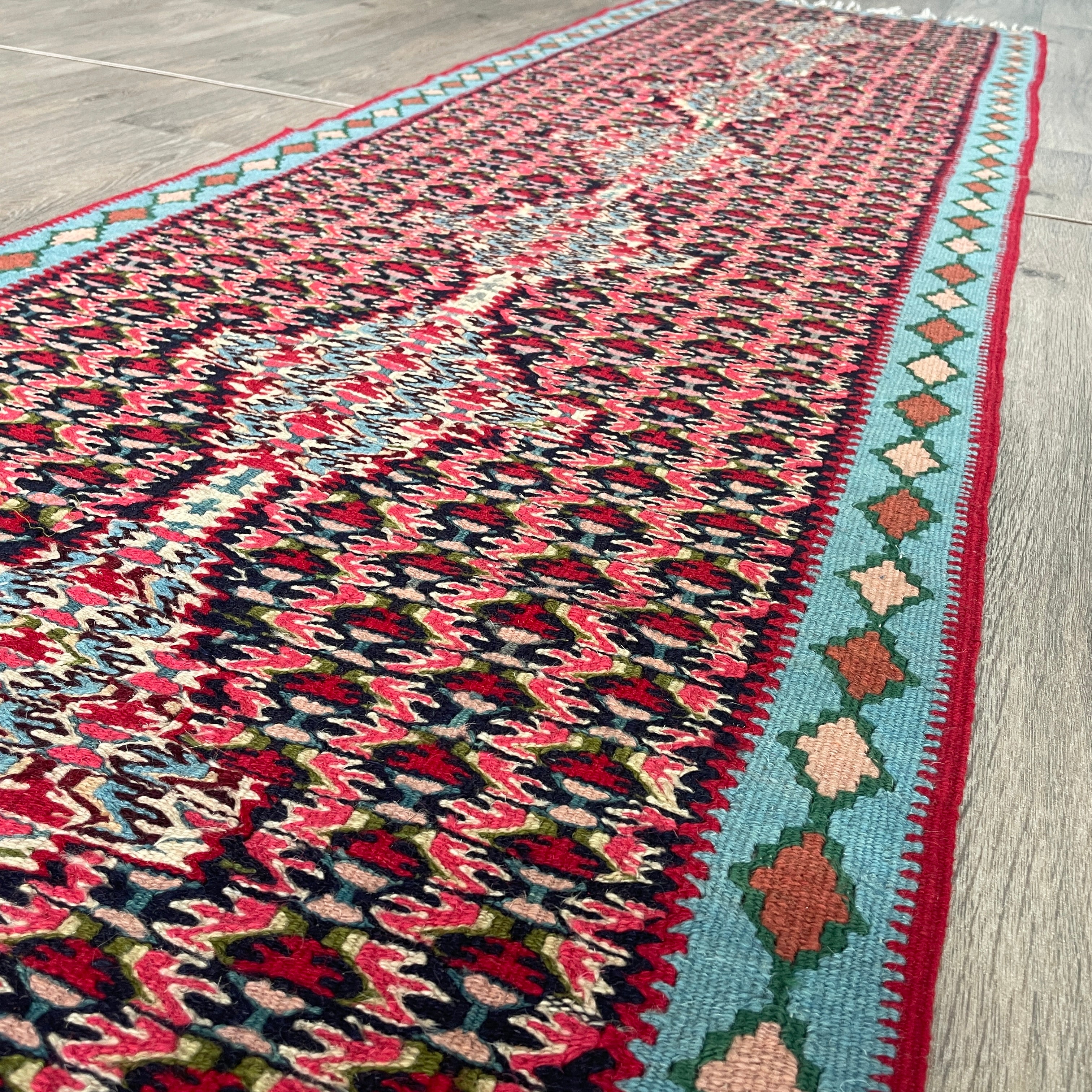 Persian Senneh Kilim Runner
