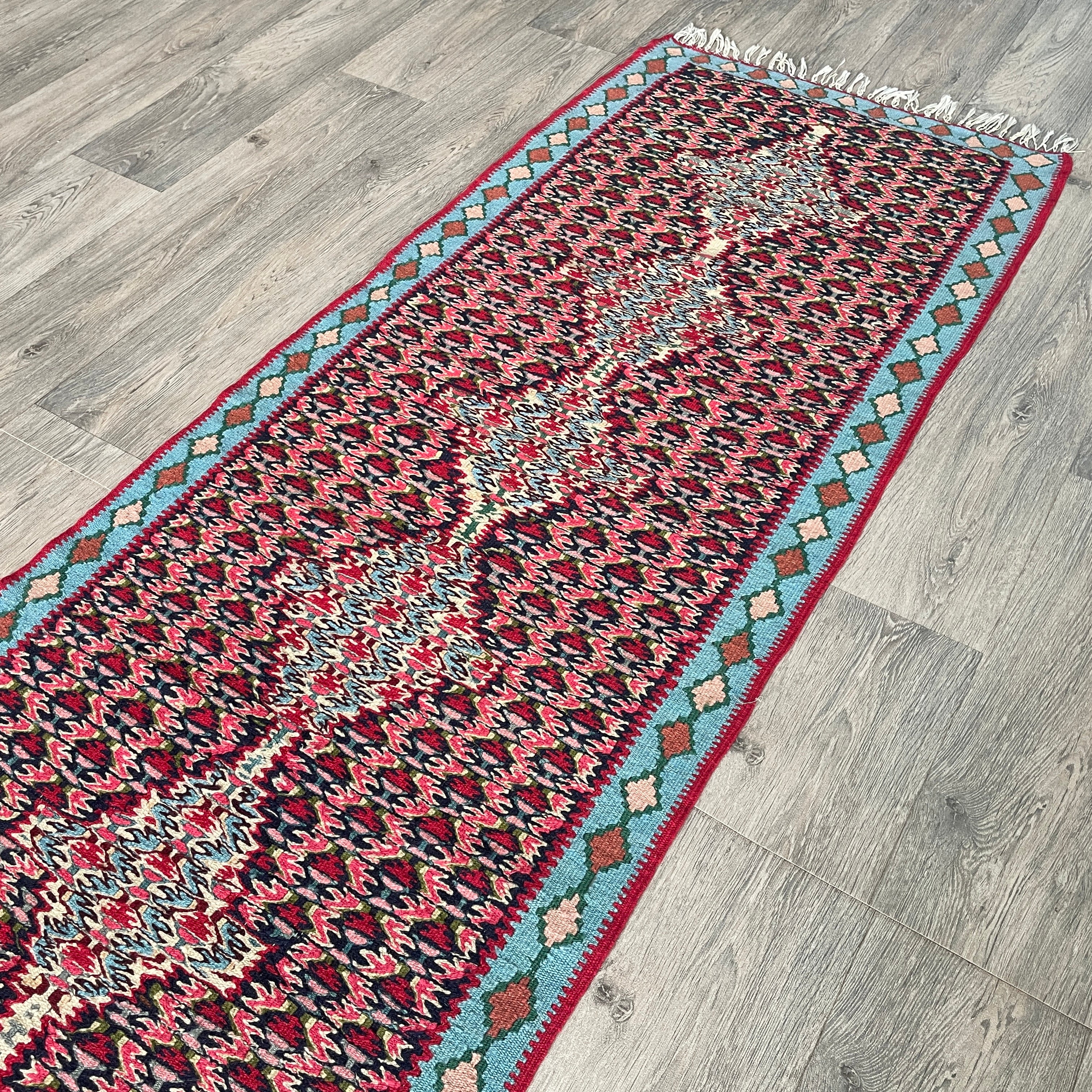 Persian Senneh Kilim Runner