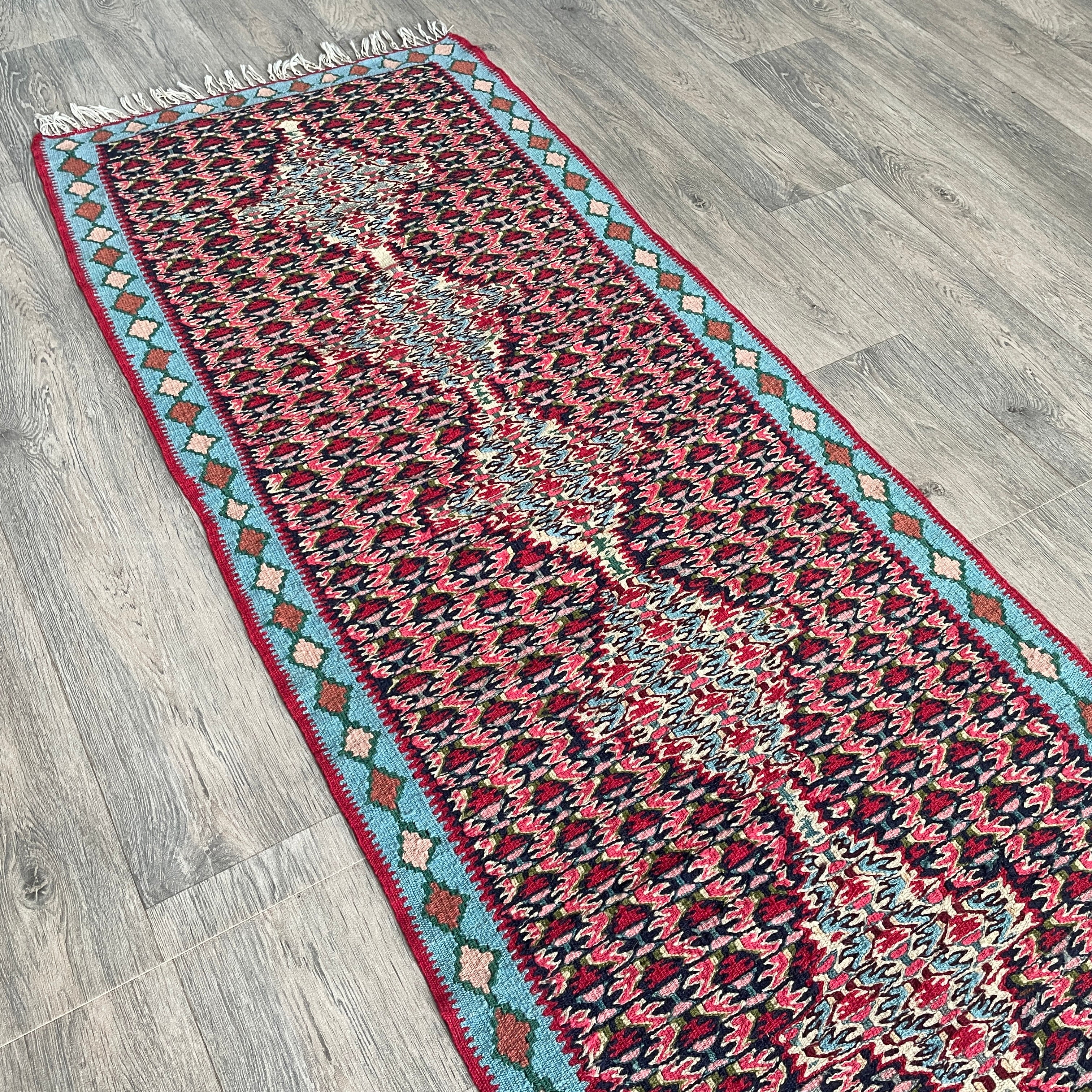 Persian Senneh Kilim Runner
