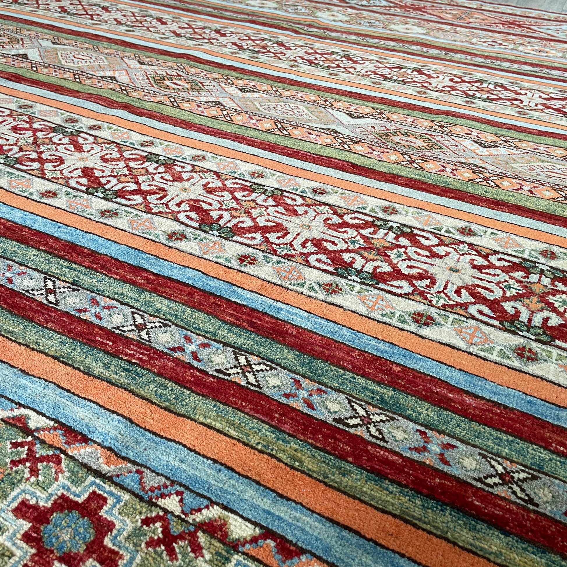 294 x 200 cm | Afghan Khorjin Rug
