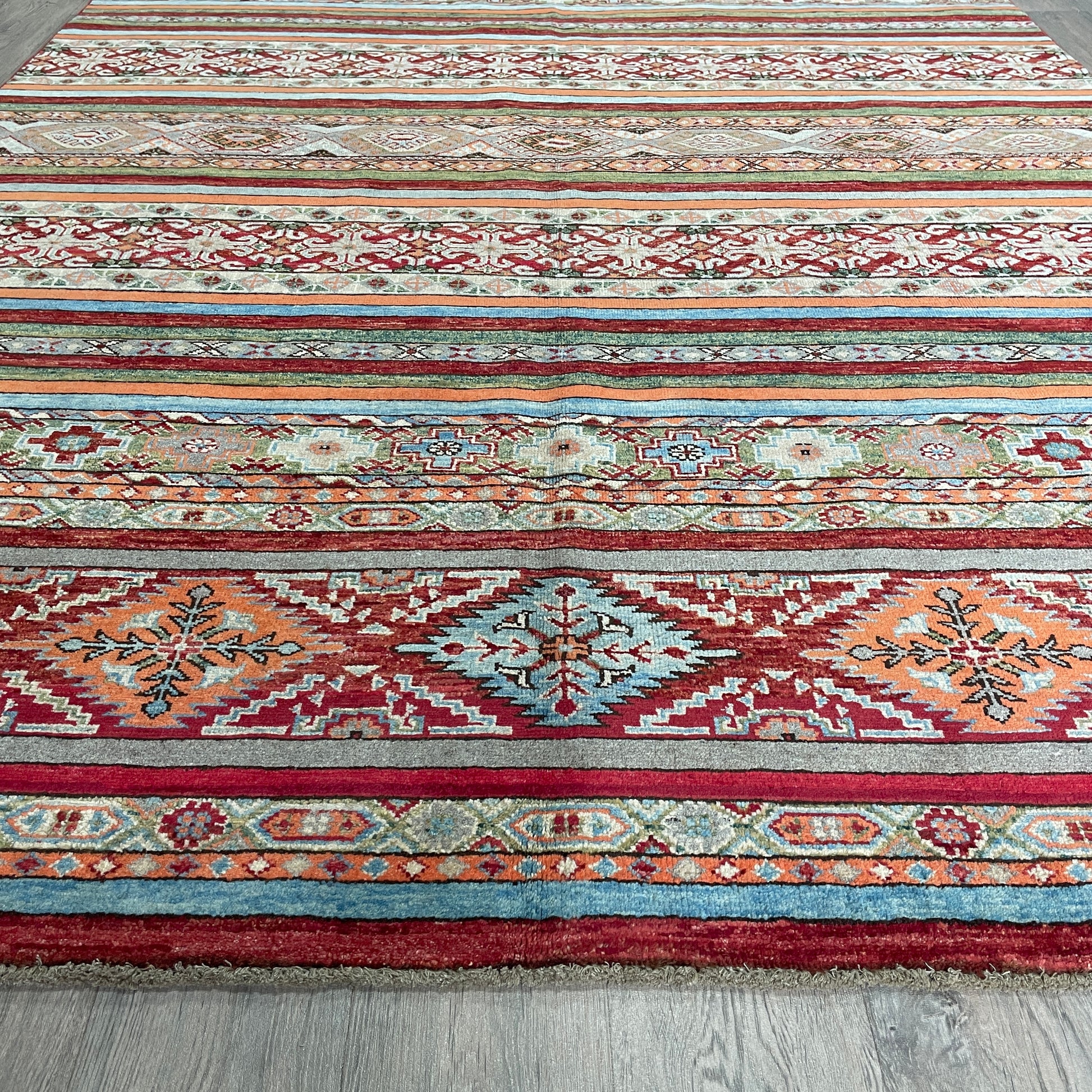 294 x 200 cm | Afghan Khorjin Rug