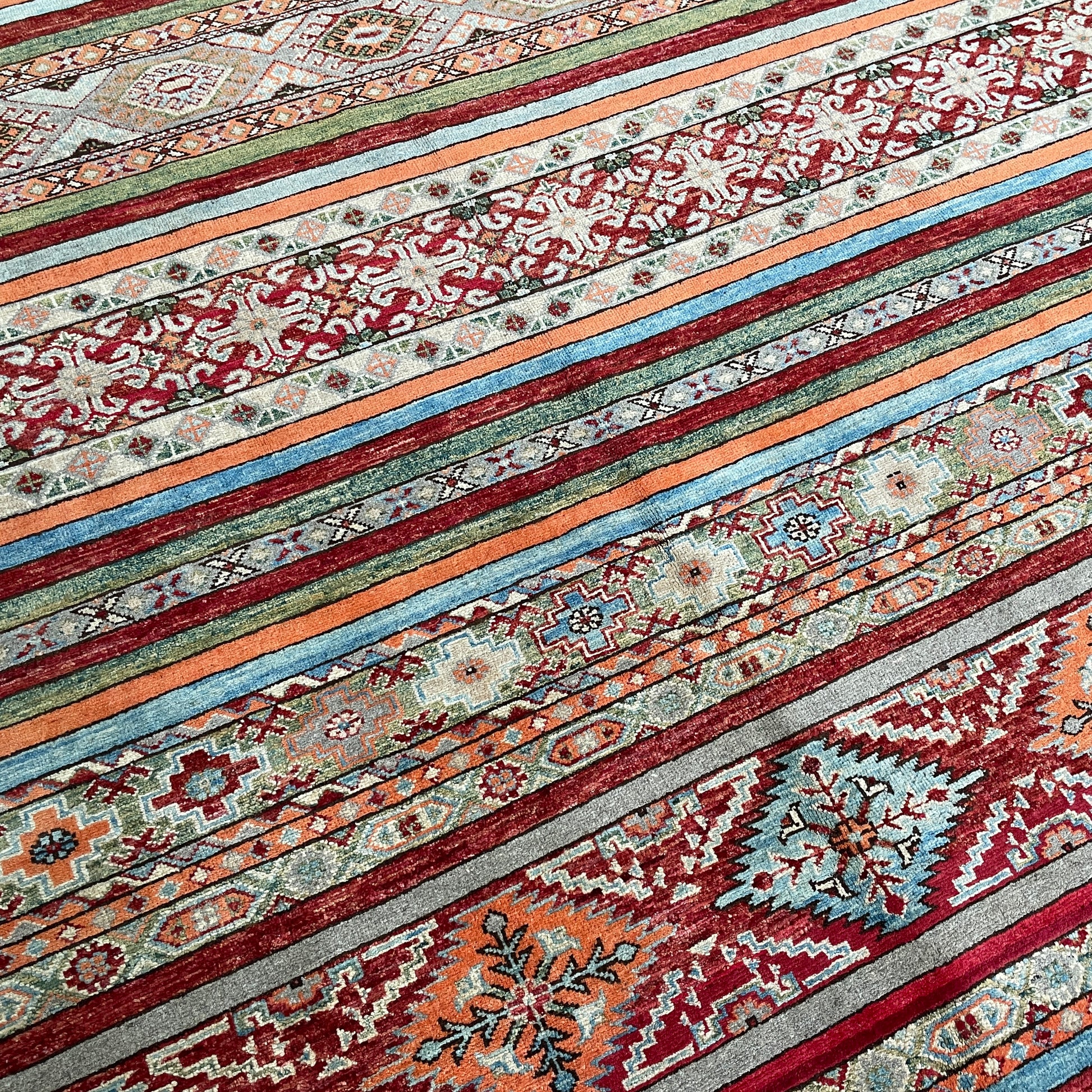294 x 200 cm | Afghan Khorjin Rug