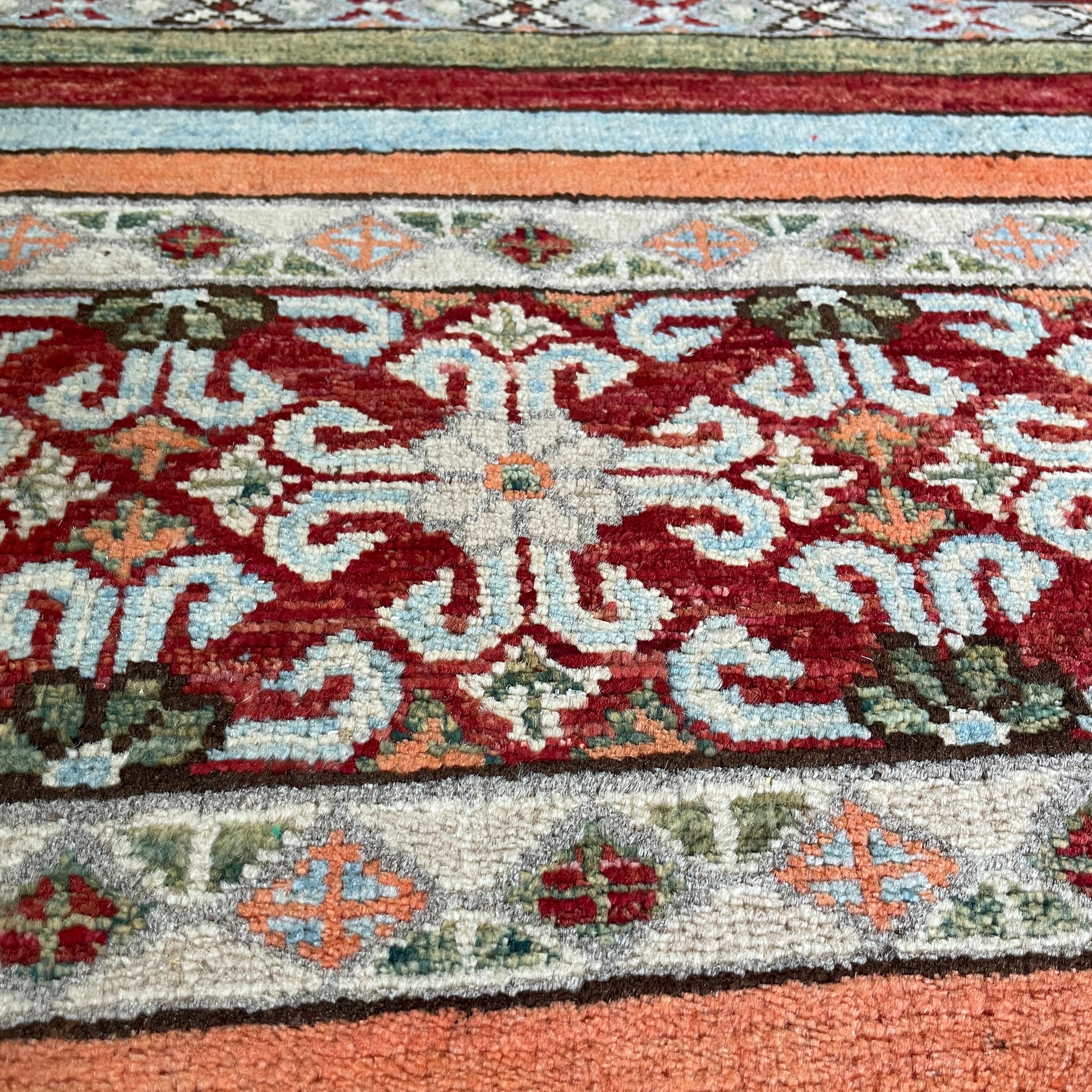 294 x 200 cm | Afghan Khorjin Rug