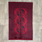 162 x 99 cm | Afghan Aqcha Rug - Khorasan Rugs