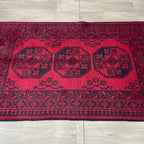 162 x 99 cm | Afghan Aqcha Rug - Khorasan Rugs