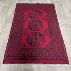 162 x 99 cm | Afghan Aqcha Rug - Khorasan Rugs