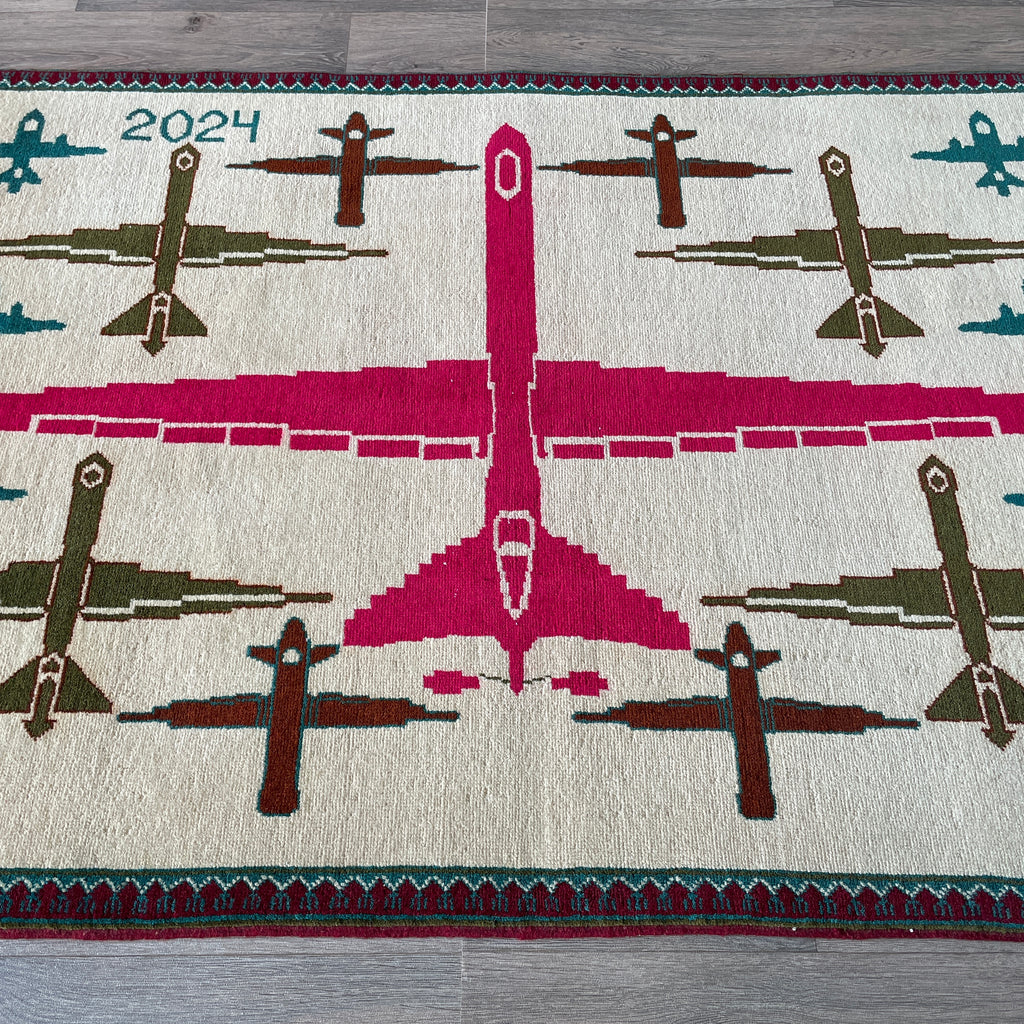 Afghan Drones War Rug
