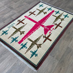 Afghan Drones War Rug
