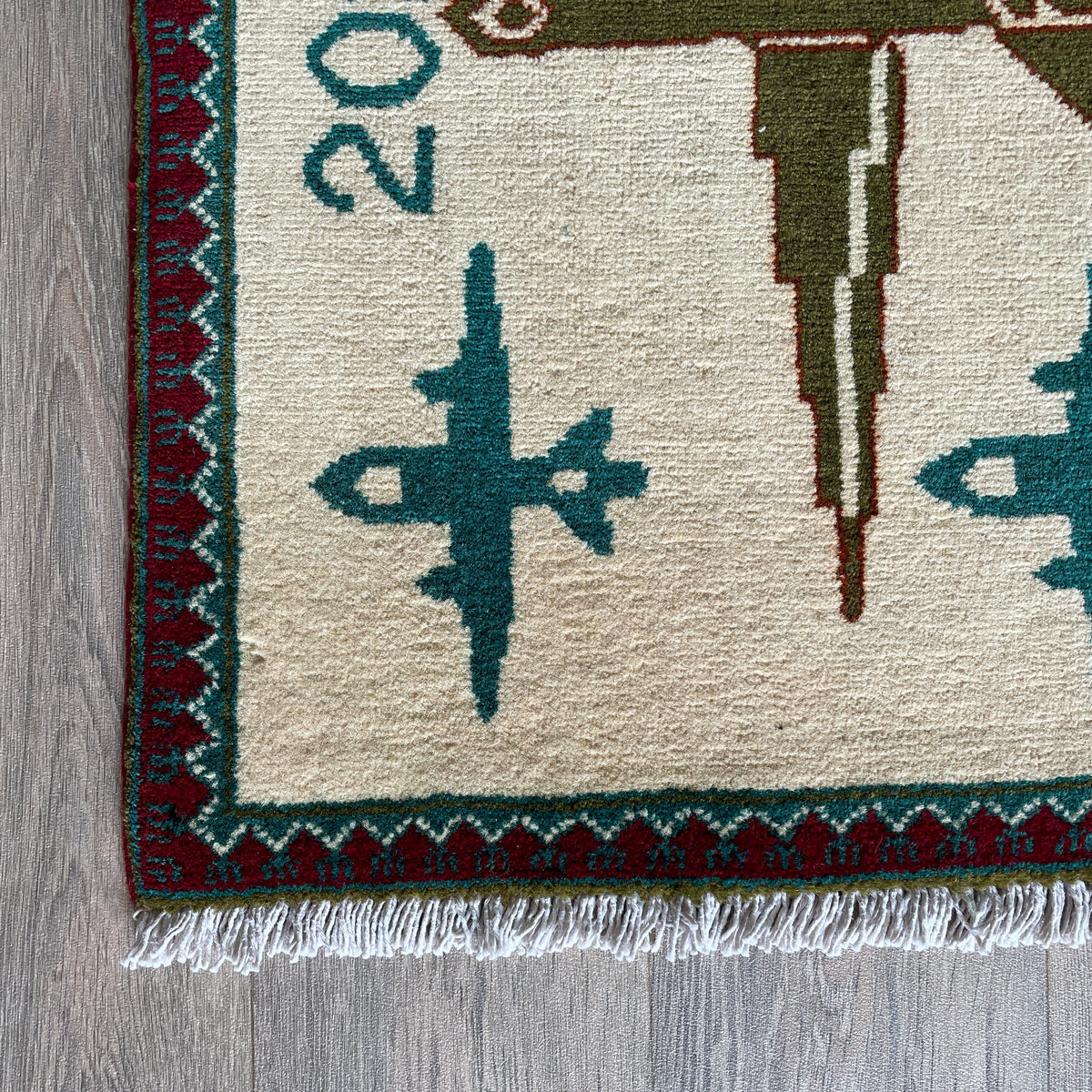 Afghan Drones War Rug